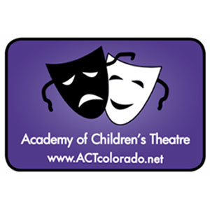 The ACT Vehicle Decal! This vehicle decal depicts acting masks and the words "Academy of Children's Theatre". Represent your favorite theatre studio!