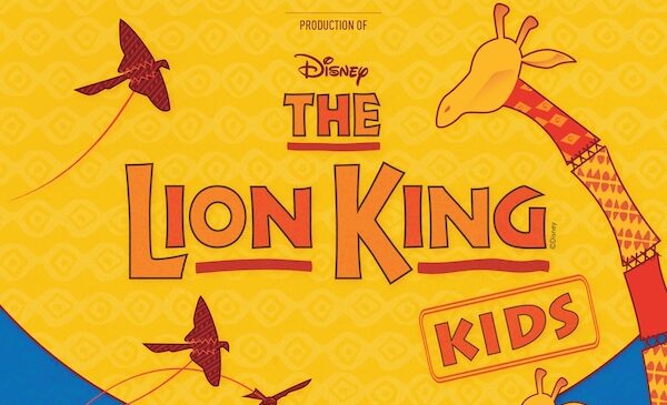 Colorful poster for Lion King Kids